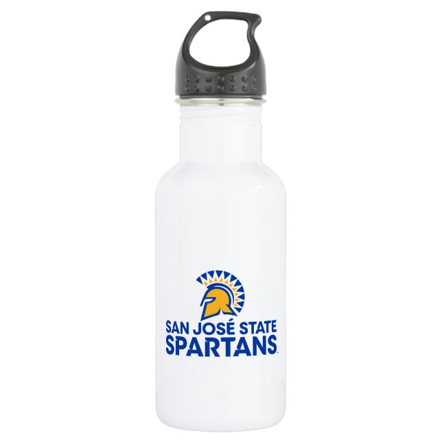 San Jose State Spartans Logo Wordmark 532 Ml Water Bottle (Front)