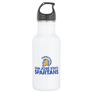 San Jose State Spartans Logo Wordmark Distressed 532 Ml Water Bottle