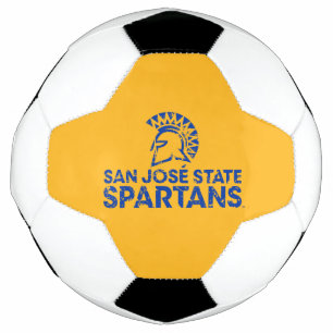 San Jose State Spartans Logo Wordmark Distressed Football
