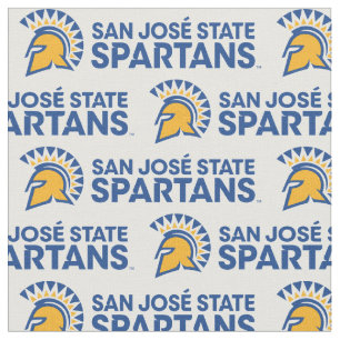 San Jose State Spartans Logo Wordmark Fabric