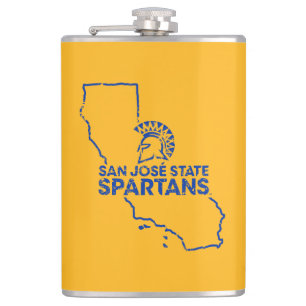 San Jose State Spartans Love Hip Flask