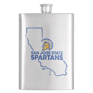 San Jose State Spartans Love Hip Flask