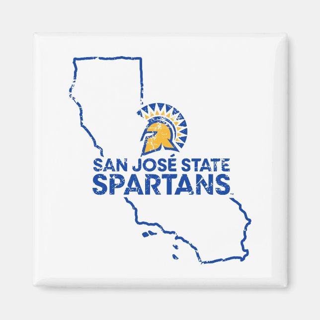 San Jose State Spartans Love Magnet (Front)