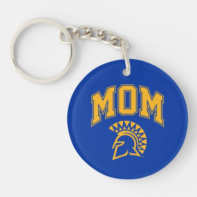 San Jose State Spartans Mum Key Ring (Front)