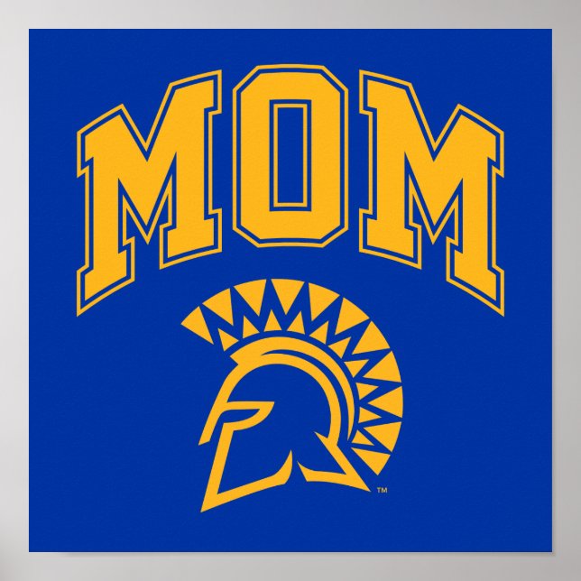 San Jose State Spartans Mum Poster (Front)