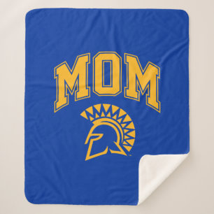 San Jose State Spartans Mum Sherpa Blanket