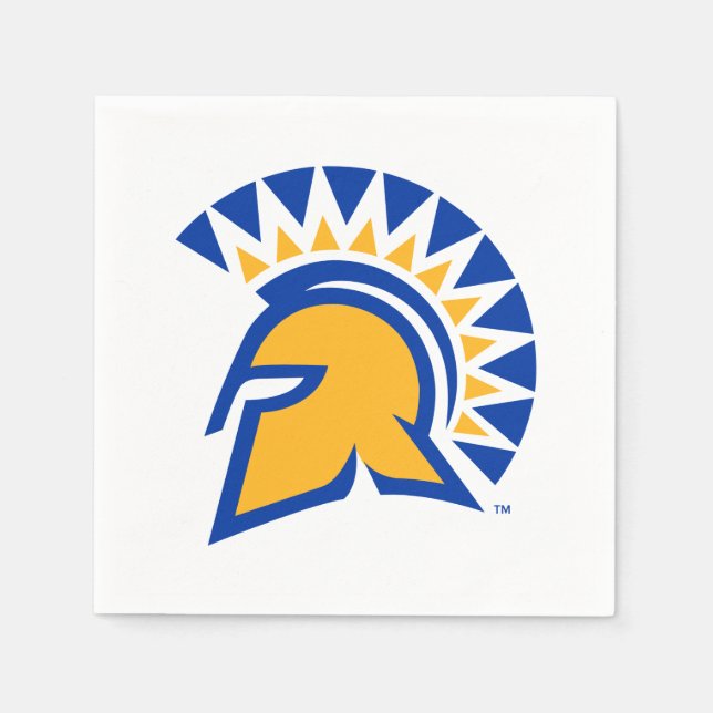 San Jose State Spartans Napkin (Front)