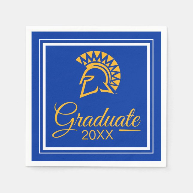 San Jose State Spartans Napkin (Front)
