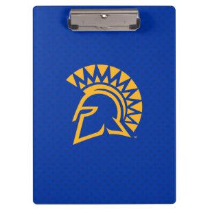 San Jose State Spartans Polka Dot Pattern Clipboard