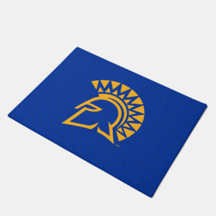 San Jose State Spartans Polka Dot Pattern Doormat