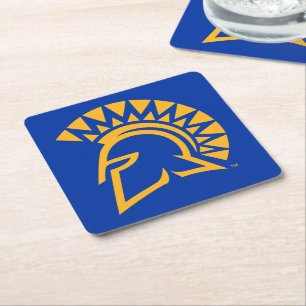 San Jose State Spartans Square Paper Coaster