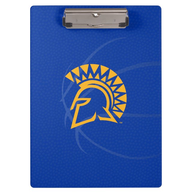 San Jose State Spartans State Basketball Clipboard (Front)