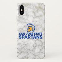 San Jose State Spartans White Marble
