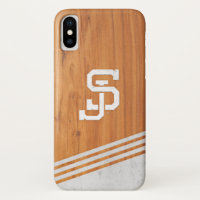 San Jose State Spartans wood cement stripe