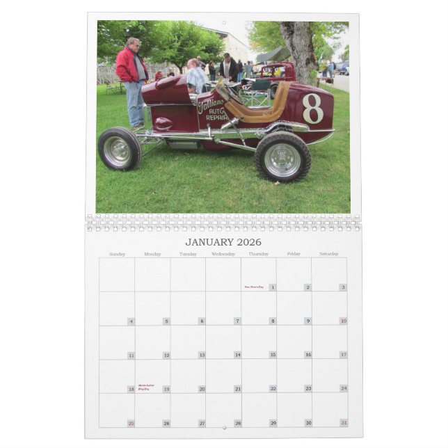 San Jose style SUPERMODIFIEDS! Calendar (Jan 2026)