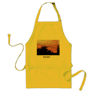 San Jose sunset Standard Apron