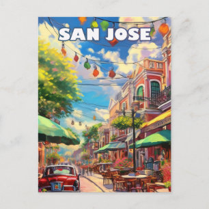 San José, the vibrating heart of Costa Rica Postcard