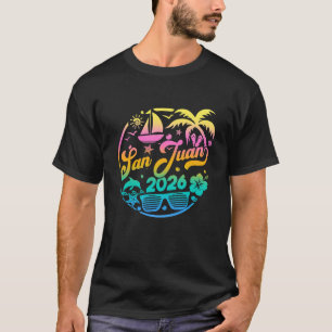 San Juan 2026 Family Vacation Beach Matching Group T-Shirt