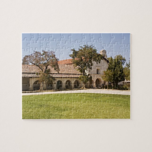 San Juan Bautista California mission puzzle (Horizontal)