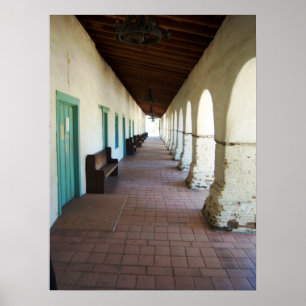 San Juan Bautista Mission Poster