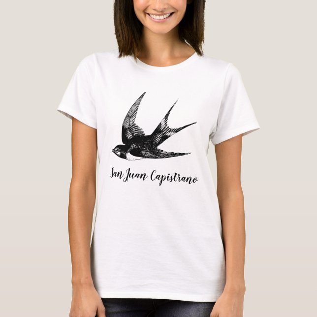 San Juan Capistrano Swallow T-Shirt (Front)