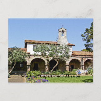 San Juan Capistrano's Mission Postcard