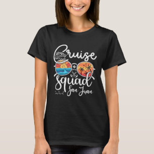 San Juan Cruise Squad 2023 Holiday San Juan Family T-Shirt