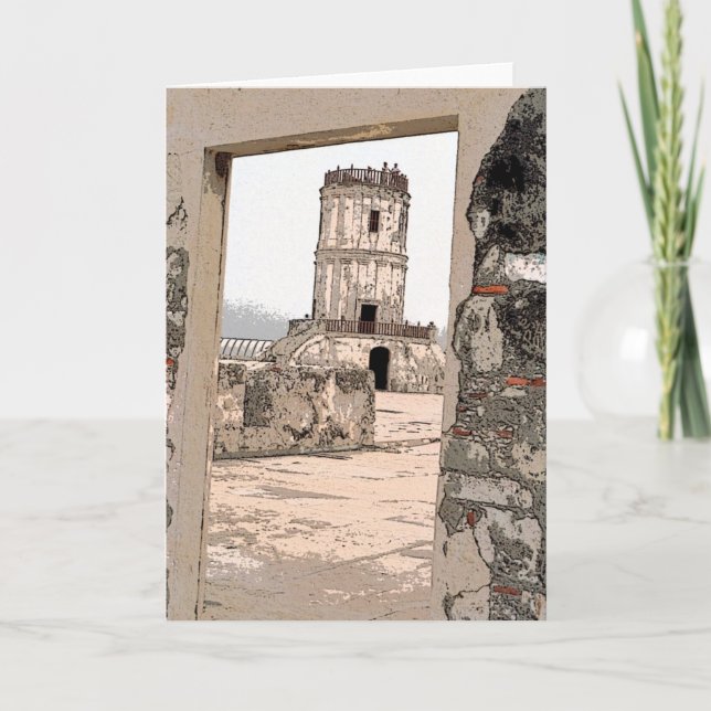 San Juan de Ulua, Veracruz Card (Front)