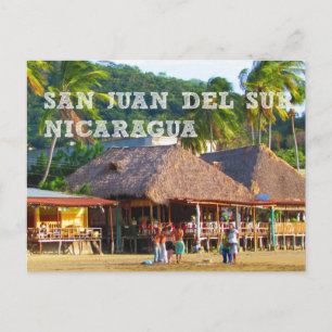 San Juan del Sur, Nicaragua Beach Postcard