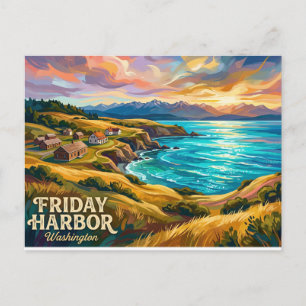 San Juan Island National Historical Park USA Postcard