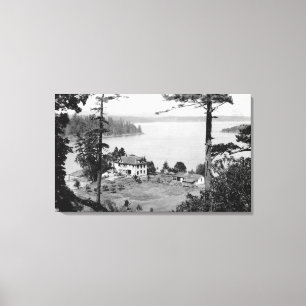 San Juan Island, WAGuam A Lama View Photograph Canvas Print