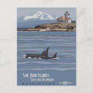 San Juan Islands National Monument, Washington Pos Postcard