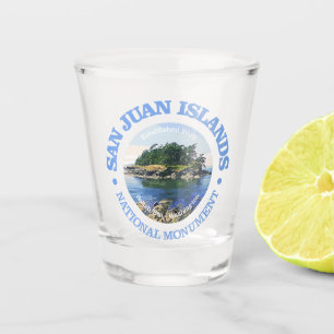 San Juan Islands (NM) Shot Glass
