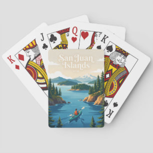 San Juan Islands USA Playing Cards