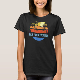 San Juan Islands Washington Wa Beach Slo Pez Beach T-Shirt
