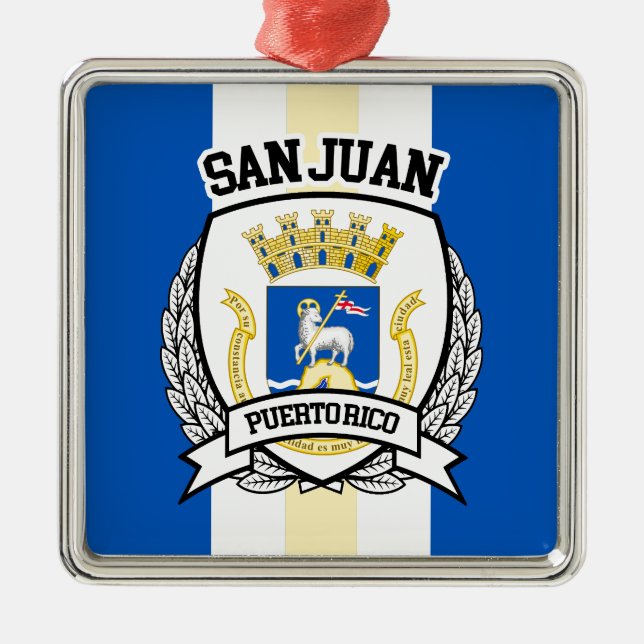 San Juan Metal Tree Decoration (Front)