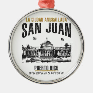 San Juan Metal Tree Decoration