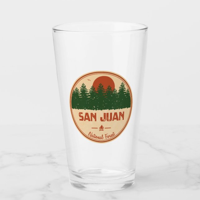 San Juan National Forest Glass (Front)