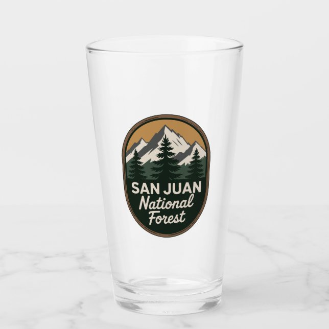 San Juan National Forest Glass (Front)