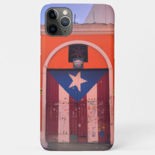 San Juan, PR - Puerto Rican Flag Street Art iPhone 11 Pro Max Case
