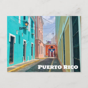San Juan Puerto Rico Beautiful Pastels 2 Postcard