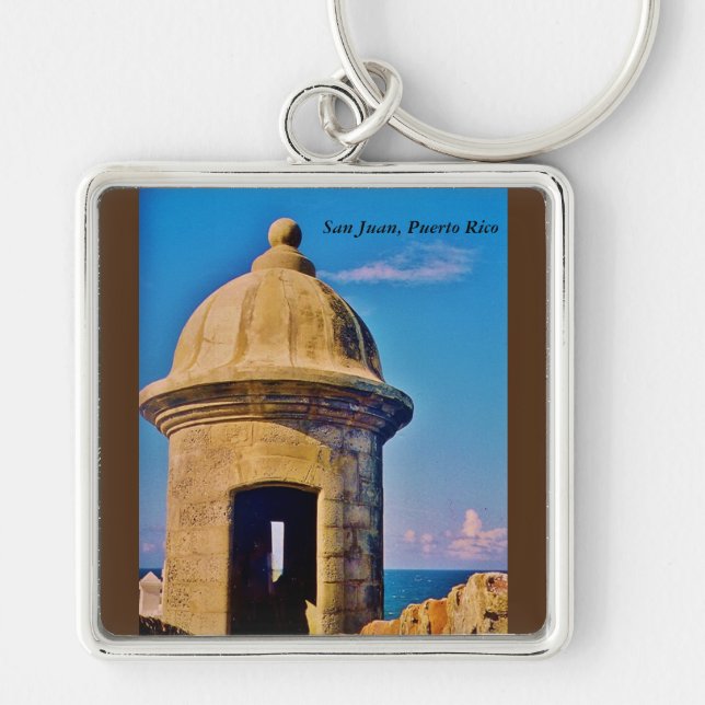 San Juan, Puerto Rico Key Ring (Front)