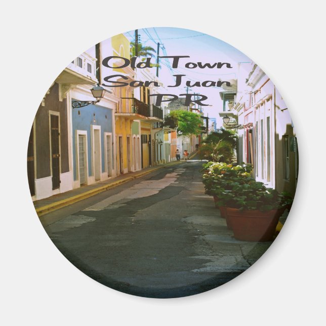 San Juan Puerto Rico Magnet (Front)