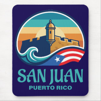 San Juan Puerto Rico Mouse Mat