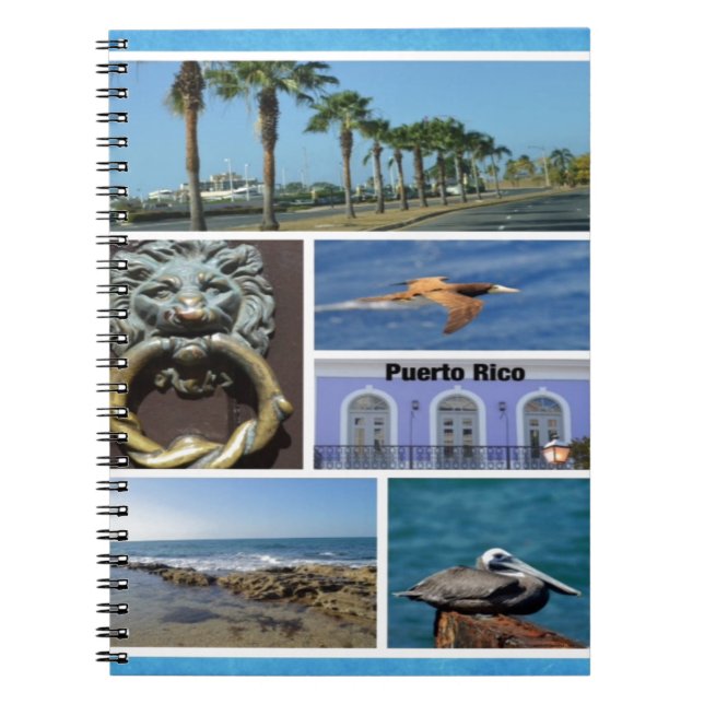 San Juan, Puerto Rico Notebook (Front)