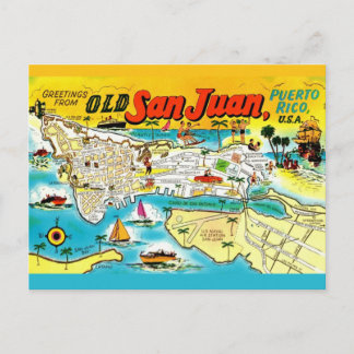 San Juan Puerto Rico  Postcard