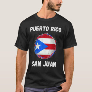 San Juan Puerto Rico Retro Vintage Sport Puerto Ri T-Shirt