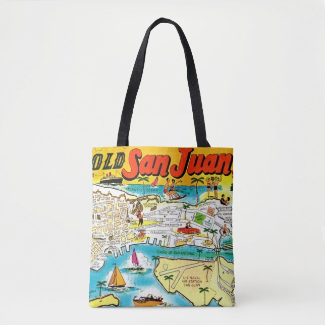 San Juan Puerto Rico Tote (Front)