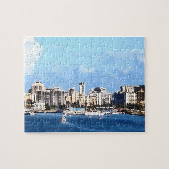 San Juan Skyline Jigsaw Puzzle (Horizontal)