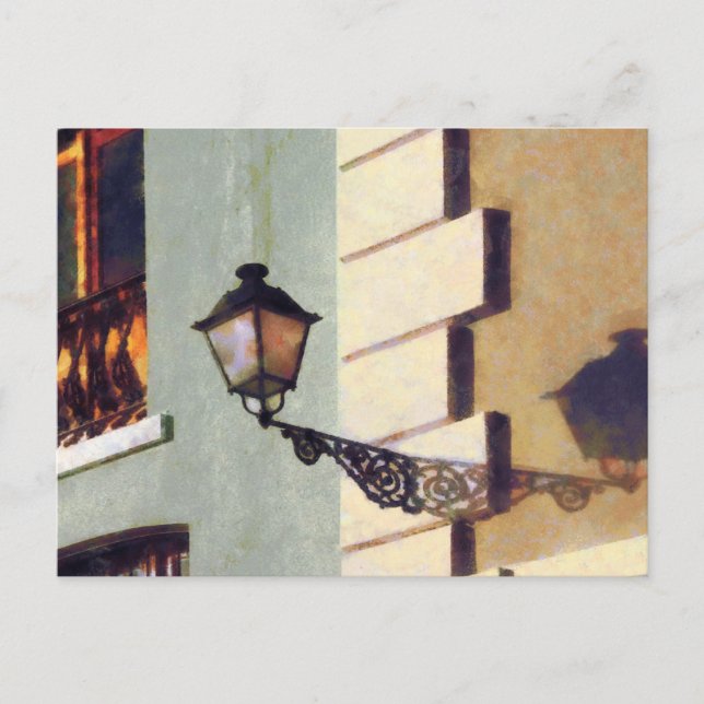 San Juan Street Lamp Postcard (Front)